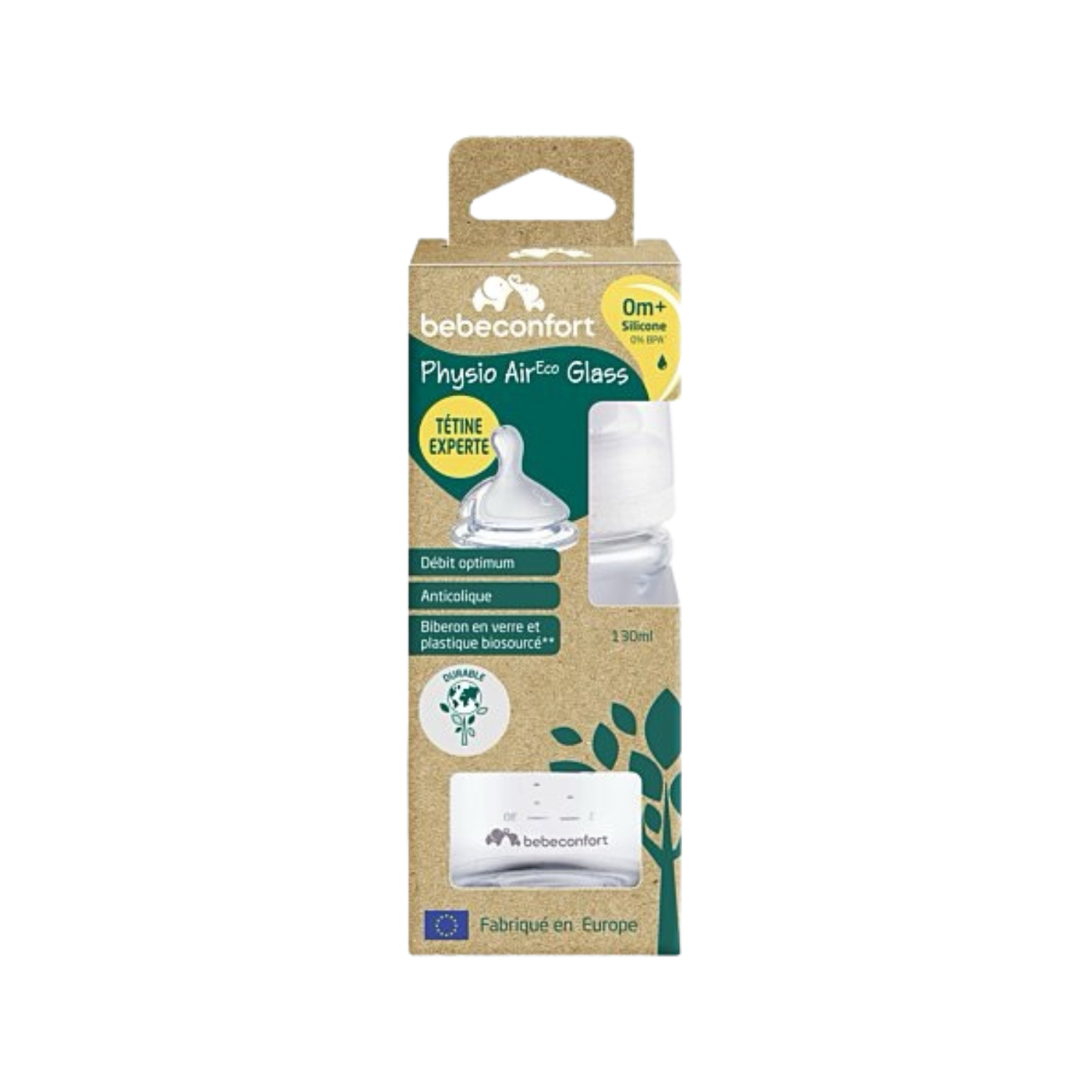 bebeconfort physio air care glass 130 ML ref:3102202310 01 303 0540