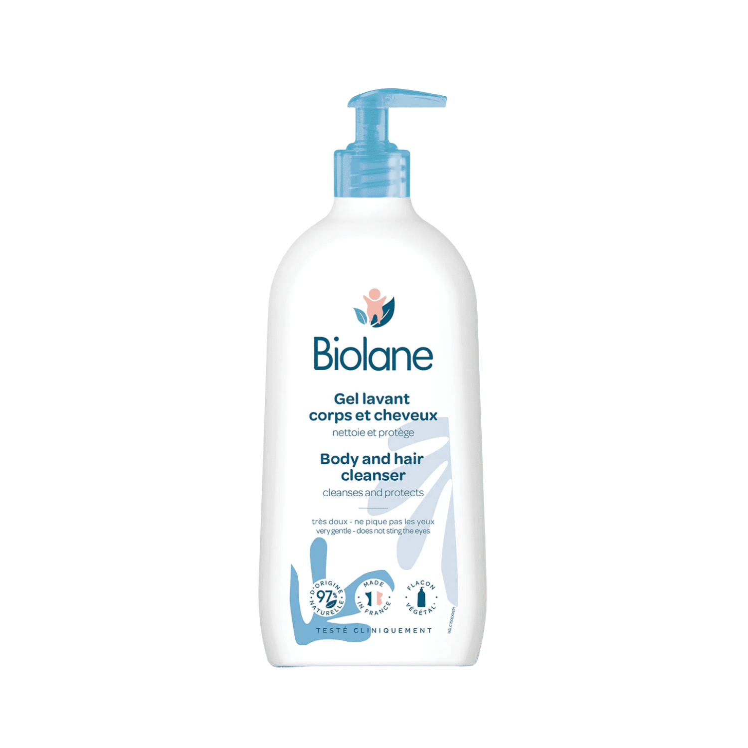 biolane gel lavant corps et cheveux750ml