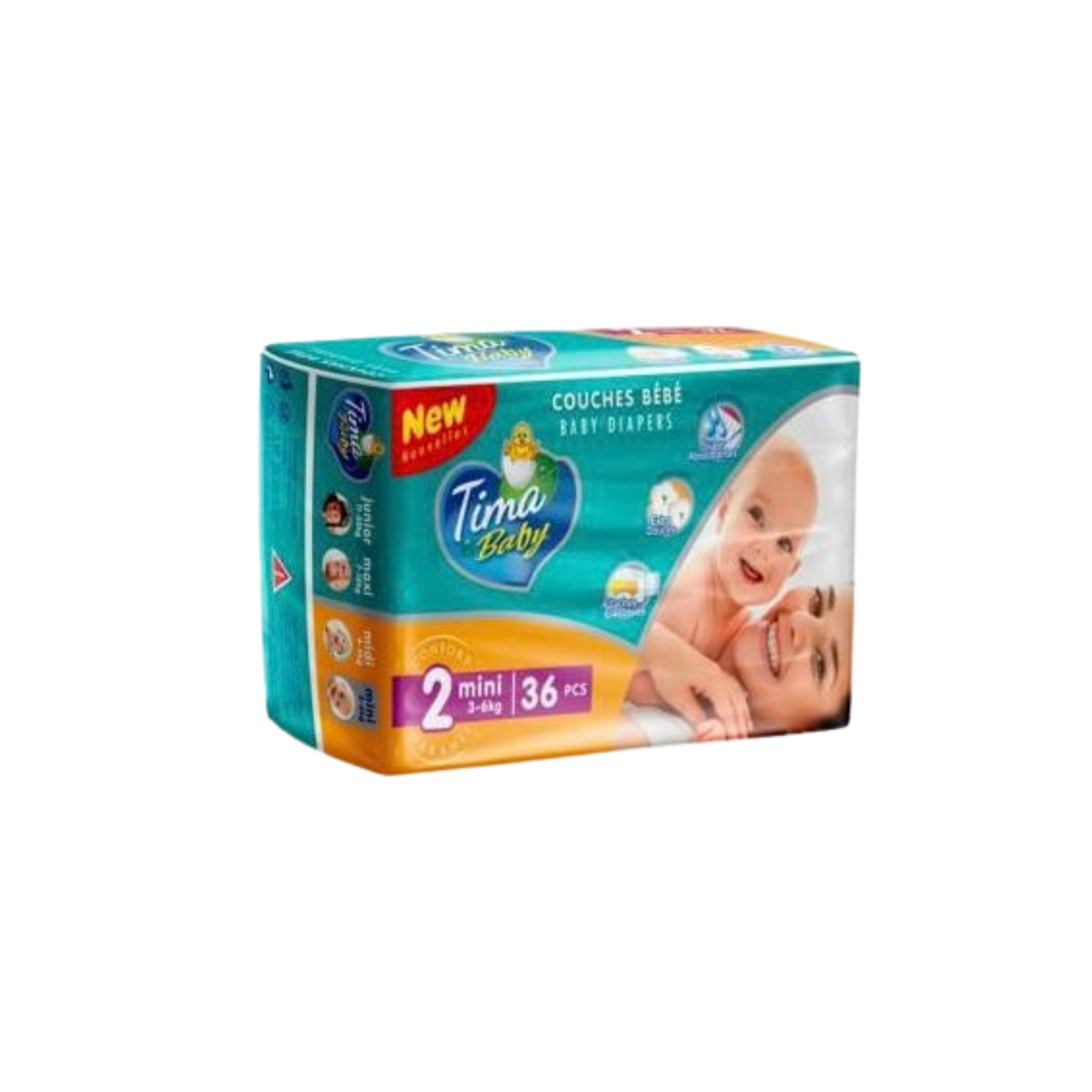 COUCHES BEBE TIMA SMALL -B/36