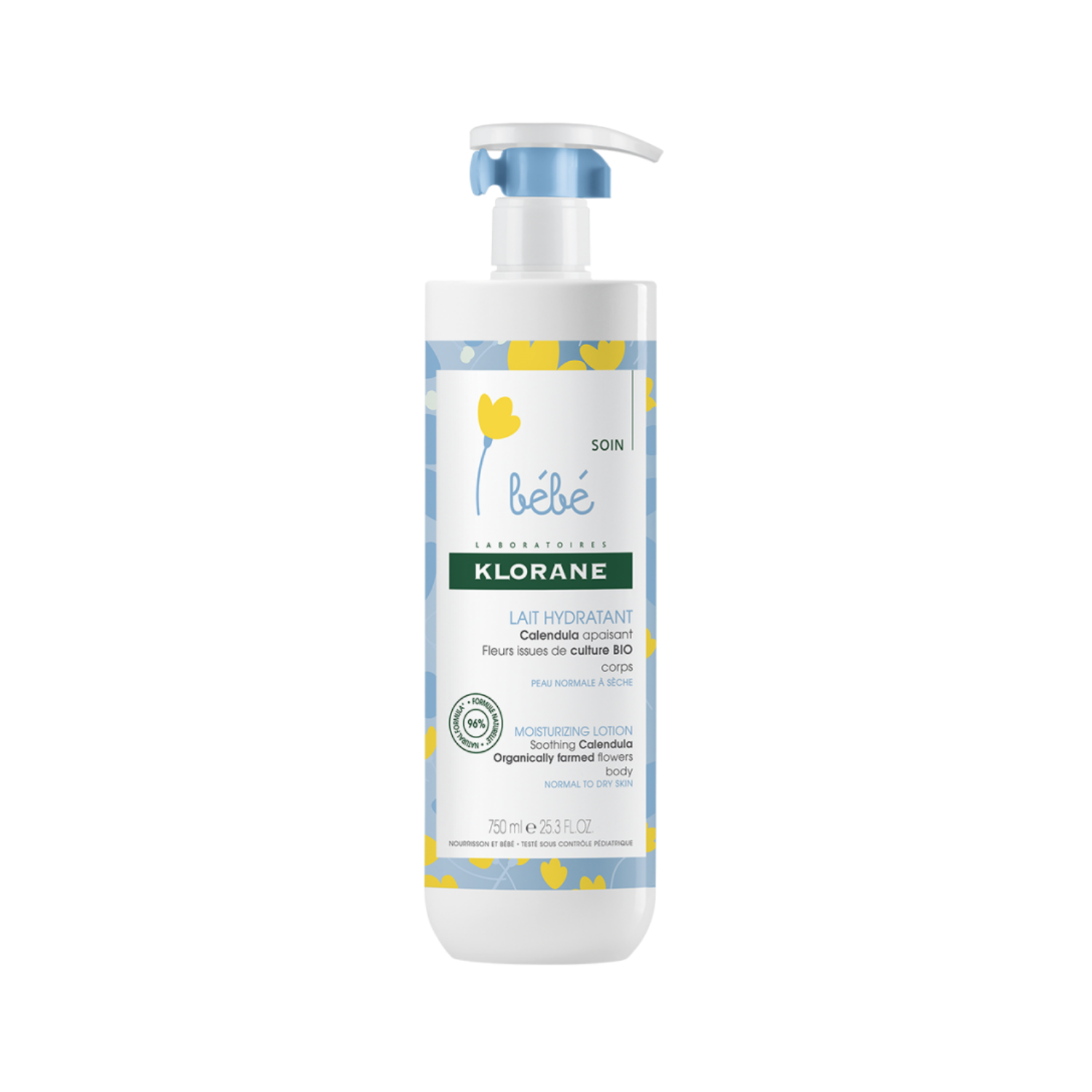 KLORANE - Lait hydratant 750ML